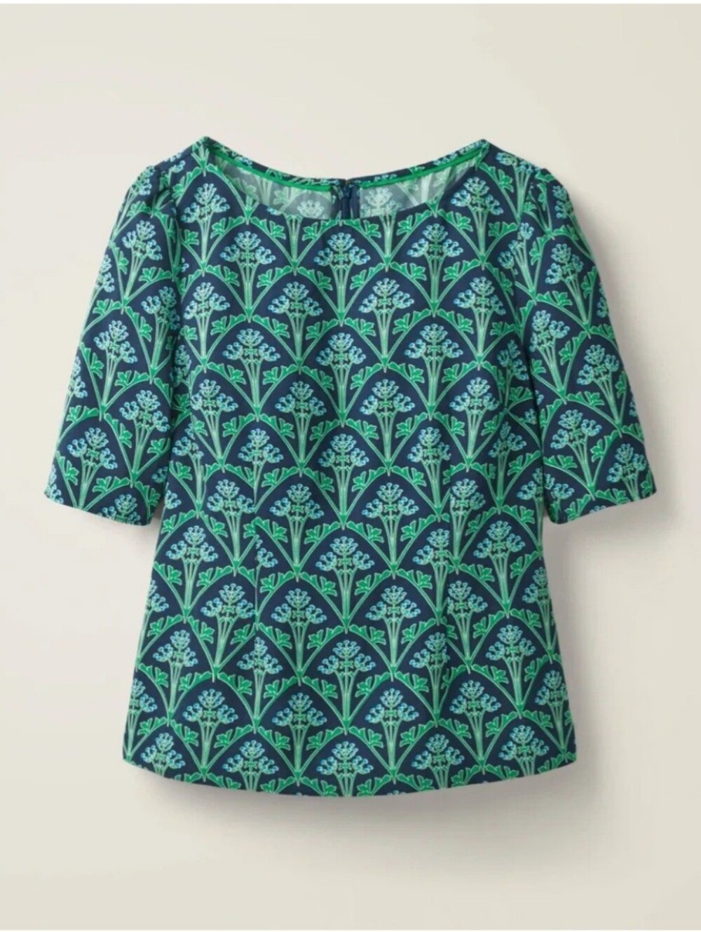 Boden Annie Print Top Size 10R